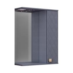 Зеркальный шкаф ИРЛЕН Кристалл R 70*75 см