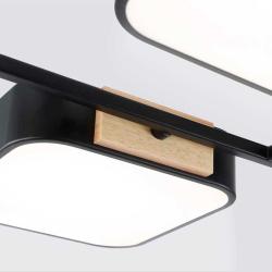 Люстра AMBRELLA Comfort FL4887/6 BK/WD Черный