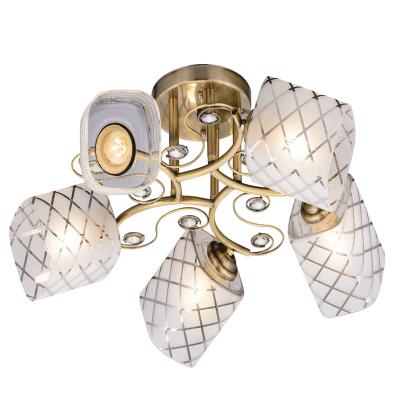 Люстра ЛАЙТ СФЕРА 73909/5 AB Античная бронза