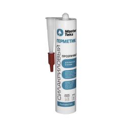 Герметик MASTERTEKS силакриловый для ванной и кухни Бесцветный 290 мл