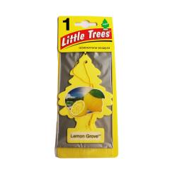 Ароматизатор автомобильный LITTLE TREES лимонный сад U1P-10594-RUSS