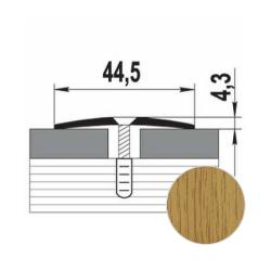 Профиль одноуровневый ЛУКА ПС 04 Дуб светлый 082 0,9 м