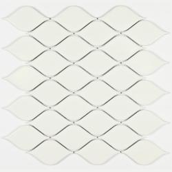 Мозаика BONAPARTE Melany white 26,4*28 см