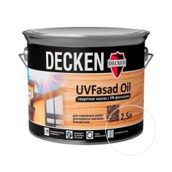 Масло-лазурь DECKEN UVFasad Oil Бесцветный 2,5 л