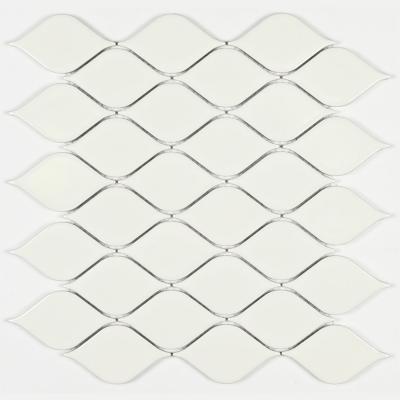 Мозаика BONAPARTE Melany white 26,4*28 см