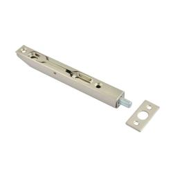 Ригель НОРА-М матовый никель 140*17 мм