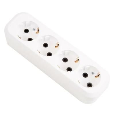 Колодка UNIVERSAL 4 гнезда с заземлением E304