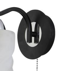 Бра ЛАЙТ СФЕРА 74403/1W Black+chrome Черный