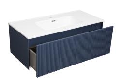 Тумба с раковиной LA FENICE Terra 100 синий