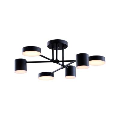 Люстра ЛАЙТ СФЕРА 18061STD/6 Black Черный