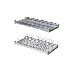 Посудосушитель 766*260 нержавеющая сталь в L=800 мм /цвет- хром SENZA