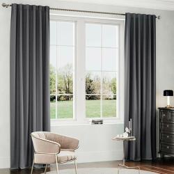 Штора LEGRAND Канвас Уголь 150*260 см