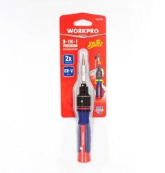Набор бит с отверткой WORKPRO WP221070