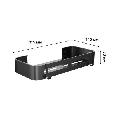 Полка для ванной FORA Axe FOR-AXE034BL