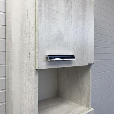 Пенал COMFORTY Никосия дуб белый 35*160 см