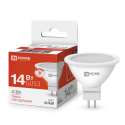 Лампа LED IN HOME 14W/GU5.3/4000K MR16 4690612047904