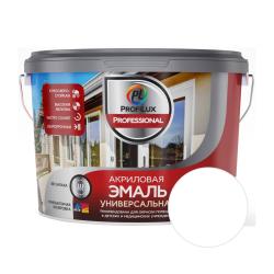 Эмаль PROFILUX Professional Белый матовый 2,4 кг