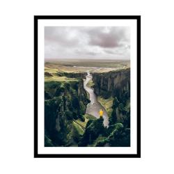 Постер в раме 30*40см Ущелье /230401807/Мирам/