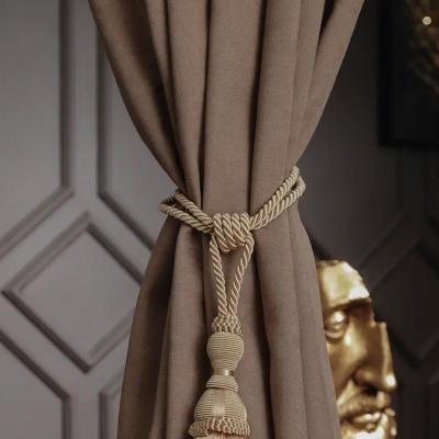 Штора РОСТЭКС Канвас Трюфель 160*270 см