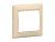 Рамка LEGRAND Valena 1 пост кремовый универсальная 774351