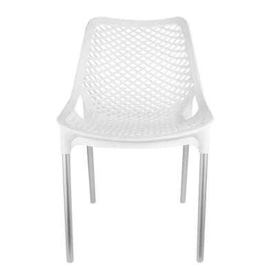 Стул садовый АЛЬТЕРНАТИВА Эврика Белый 450*600*775 мм