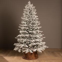 Ель искусственная ЕЛУШКА Уральская заснеженная 2,1 м 