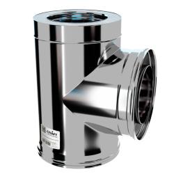 Тройник-сэндвич CRAFT HF-50 AISI 316/AISI 304 90° 0,8 мм 130/230 мм