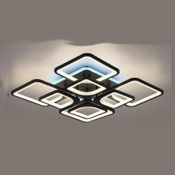 Люстра ЛАЙТ СФЕРА 3011/4+4 BK+RGB Черный