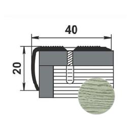 Профиль угловой ЛУКА ПУ 06 Арктик 105 1,8 м