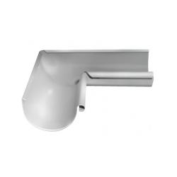 Угол желоба GRAND LINE RAL 9003 внутренний 125/90 мм