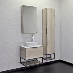 Тумба с раковиной COMFORTY Порто 60 дуб дымчатый 9111 