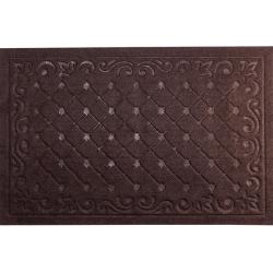 Коврик придверный KOVROFF Ромбы коричневый 600х900 мм