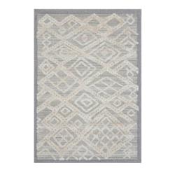 Ковер TUNIS 6609A WHITE / L.GRAY прямоугольник размер 1,9*3,0 м 