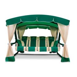 Качели садовые АРНОВЕРК Эдем люкс Зеленый 277*170*188 см