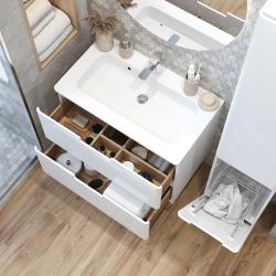 Пенал BRIZ Прато белый 35*165 см