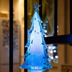 Фигура LED NEON-NIGHT Елочка со звездой белый 37 см 513-026