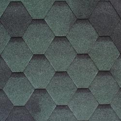 Гибкая черепица ROOFSHIELD Family basic Зеленый 