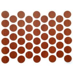 Заглушка декоративная универсальная вишня 50 шт