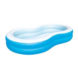 Бассейн надувной BESTWAY Большая лагуна 262*157*46 см 54117