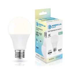 Лампа LED AMBRELLA A60 20W/Е27/4000K груша 602004