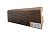 Плинтус ламинированный TECKWOOD Венге комби покрытие ПВХ 2150*75*16 мм