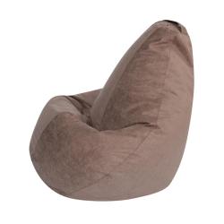 Кресло-мешок DREAMBAG Велюр Бежевый 95*135 см