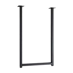 Подстолье 1.1. Лофт "П" 850*550  цв. черный муар / 2 шт.