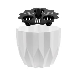 Горшок пластиковый BMC Геометрия Белый 5,8 л