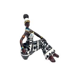 Статуэтка АФРИКАНКА 9*7*11см, полистоун /6723145/1/Надежда/