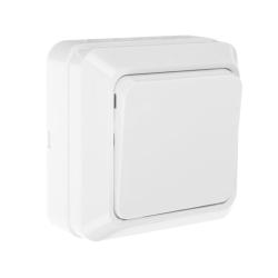 Выключатель НАРОДНАЯ ПРОДУКЦИЯ Дача 1 клавиша белый