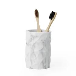 Стакан для зубной пасты FORA White Rock