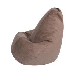 Кресло-мешок DREAMBAG Велюр Бежевый 110*150 см