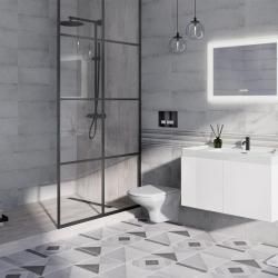 Плитка базовая CERSANIT Northwood Серый рельефная 18,5*59,8 см