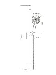 Душевой гарнитур ORANGE APG022